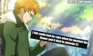 felt really bad for Loke when he touched the flower and it died in ...