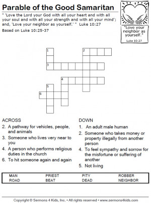 Related Pictures bible crossword puzzles on bible crossword crossword ...
