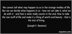 More Joseph F. Newton Quotes