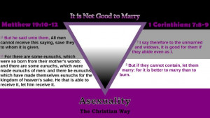 some bible quotes about asexuality not forcing religion on anyone just ...