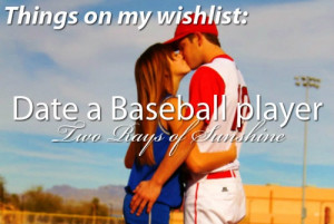 Date a Baseball player