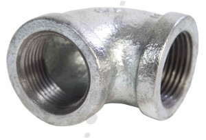 ... fittings / Galvanised malleable iron female 90 degree elbows