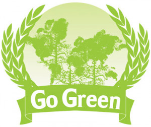 GO GREEN.....SAVE OUR EARTH