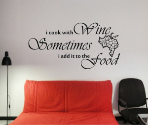 WINE LOVERS QUOTE by StickONmania. Wall Quote by StickONmania, $14.00