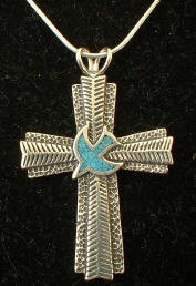 Sterling Silver Cross Necklaces.