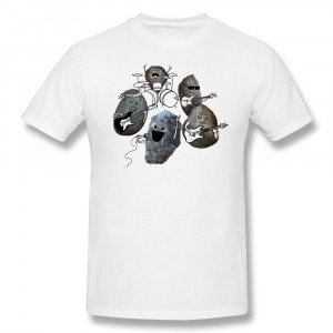 Customize Gildan Men T Shirt Rock Band Funny School T Shirts Men 100% ...