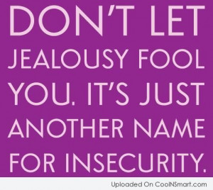 Jealousy/Insecurity can be lethal....