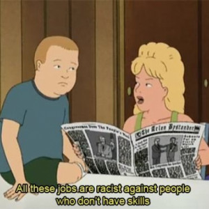 Luanne Can’t Believe How Racist Job Hunting Is On King Of The Hill