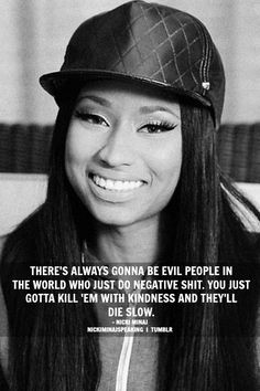 There's always gonna be evil people in the world who just do negative ...