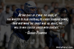 Losing Football Game Quotes