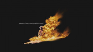 Fire Quotes Wallpaper 1366x768 Fire, Quotes
