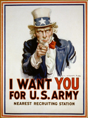 us army images public domain | Public Domain Recruitment Poster: I ...