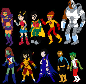 Teen Titans Funny Raven Teen titans redesigns by