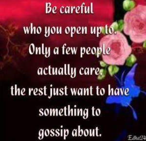be careful of the fake people