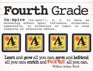 Details about SRM - 4th Grade Scrapbook Stickers - definition/ quote