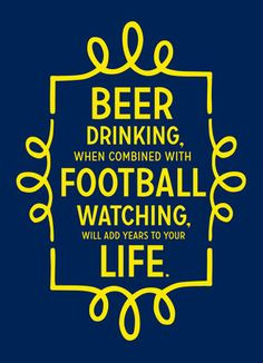 Happy Birthday Beer Quotes Beer and football happy