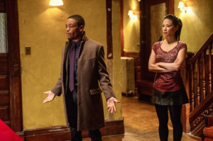 Jon Michael Hill as Detective Marcus Bell and Lucy Liu as Joan Watson ...