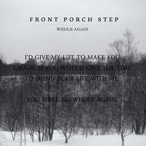 Front Porch Step Whole Again