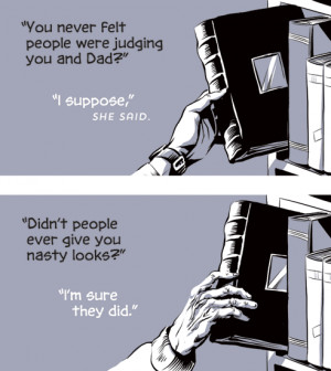 The art director thought that a comics-inflected set of illustrations ...