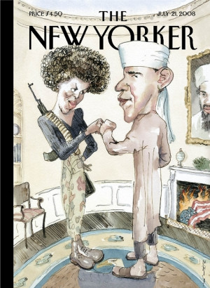 ... Cover Shows Muslim, Flag-Burning, Osama-Loving, Fist-Bumping Obama