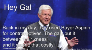 Hey Gal, Put An Aspirin Between Your Knees