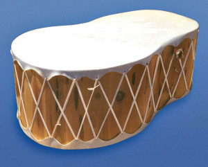 Drum Coffee Table - Native American Drum - SWLT132