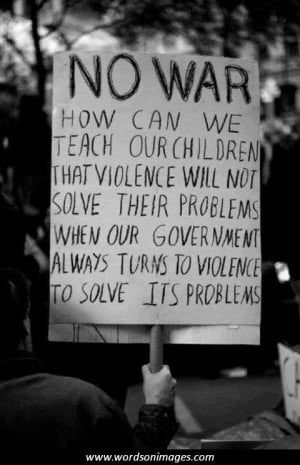 Anti war quotes