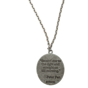 Disney Peter Pan Quote Necklace | Hot Topic