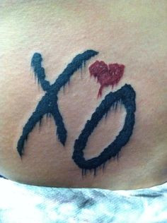 Show me your XO tattoos  rTheWeeknd