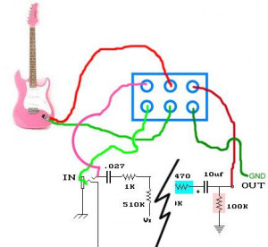 help! How to put switch on DIY guitar pedals?