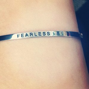 ... to do it fearlessly. #inspiration #quotes #gifts #jewelry #bracelets