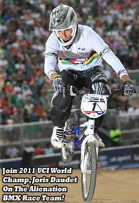 Alienation BMX, with one of the hottest BMX racing component lines in ...