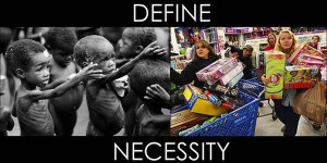 Define necessity: Starving African children with emaciated bodies ...