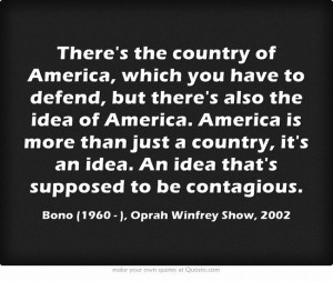 Bono (1960 - ), Oprah Winfrey Show, 2002