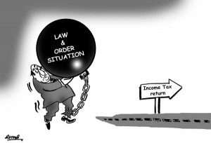 Law and Order Situation and Income Tax Return.If you like above ...
