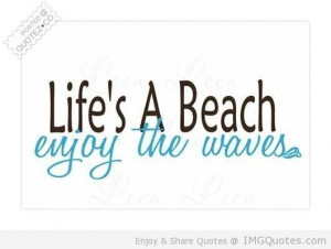 Beach life!