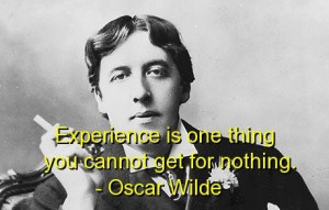 Oscar wilde best quotes sayings brainy quote experience