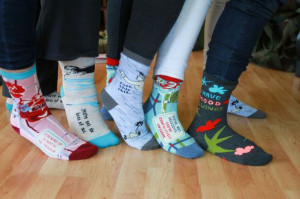 Chorus Line of Sockness. We have all of these for your socky ...