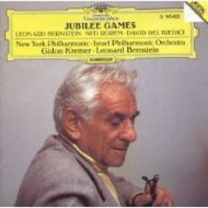 Jubilee Games Leonard Bernstein Ned Rorem David Del Tredici NEW CD