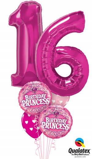 Home » Birthday » Sweet 16 Bouquet Birthday Princess