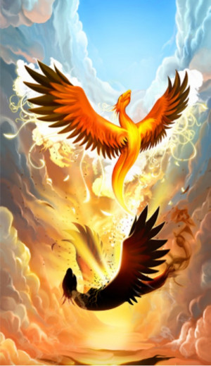 Ancient Phoenix Of Egypt Benu Bennu Picture The Bird
