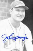 Johnny Mize Autographed Postcard 45 90