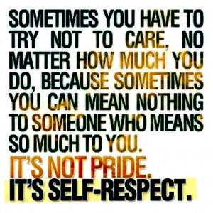 respect yourself quotes