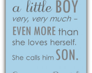 Love My Baby Boy Quotes Boy nursery decor. baby boy