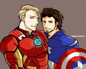 Mr. Rogers and Captain Stark ++ by *whippy on deviantART