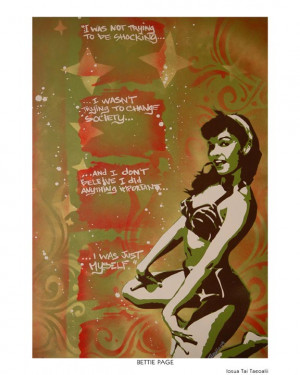 bettie page pop art source http weirdchief com bettiebuy htm