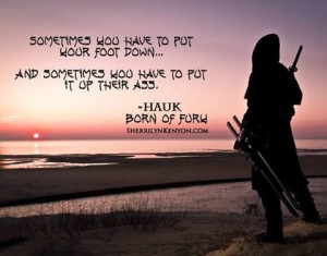 Hauk, Born of Fury...Sherilynn Kenyon