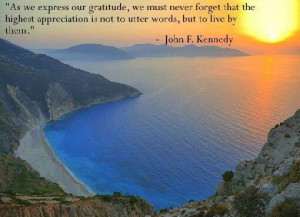 As we express our gratitude, we must....