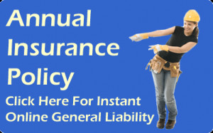 Per Project General Liability Annual General Liability Insurance