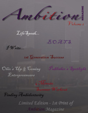 Exciting News! I'll be writing for Ambition Magazine!!}